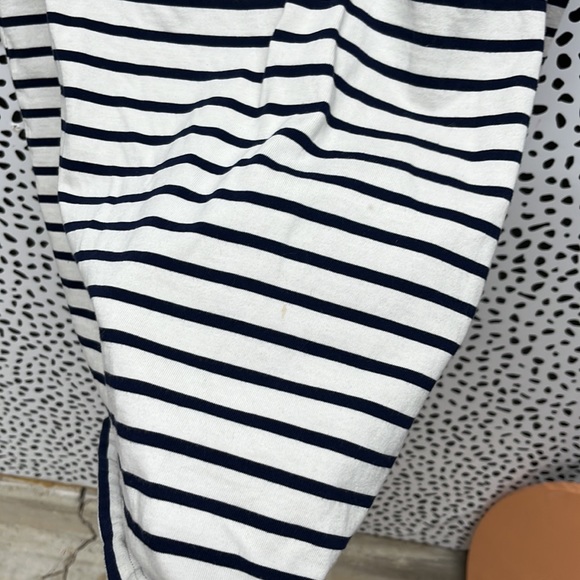 Boden Puff Sleeve Striped Dress - Picture 6 of 12